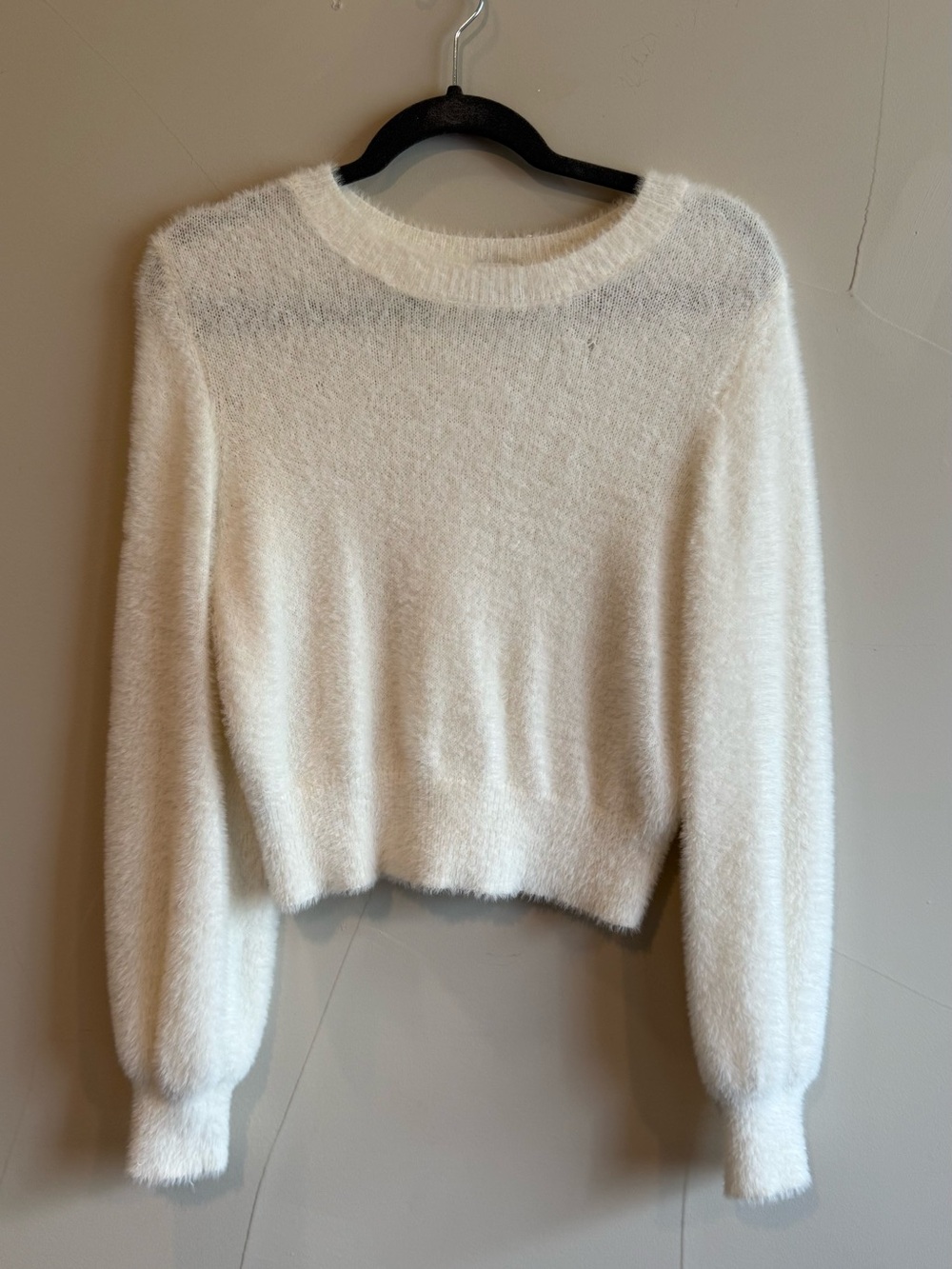 ARITZIA Sunday’s Best Crewneck Sweater in Ivory